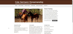 Cole Germann Horsemanship